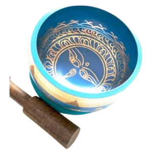 Tibetan Singing Bowl Blue