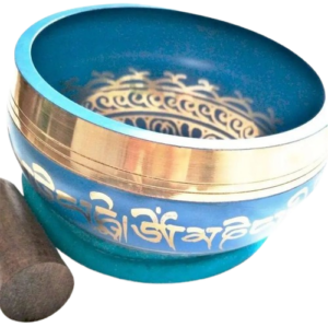 Tibetan Singing Bowl Blue