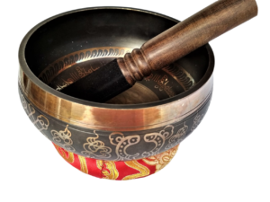 Special Engraved Antique Tibetan Singing Bowl M1 for Sound Therapy