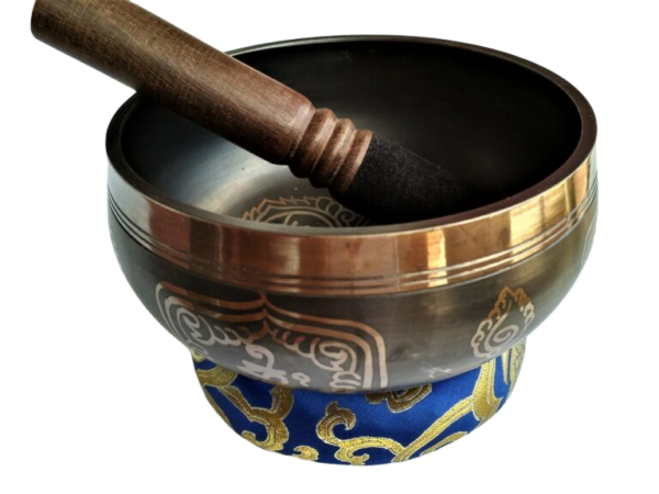 Om Mani Θιβετιανό Singing Bowl για Ηχοθεραπεία και Διαλογισμό