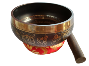 Special Engraved Antique Tibetan Singing Bowl M1 for Sound Therapy